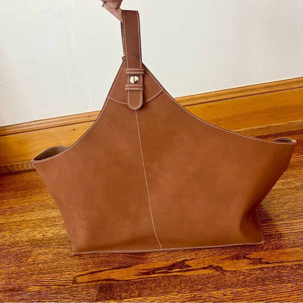 Place and Time by Jo-Anne Fabrics Firewood Storage Bag 20”x17”
